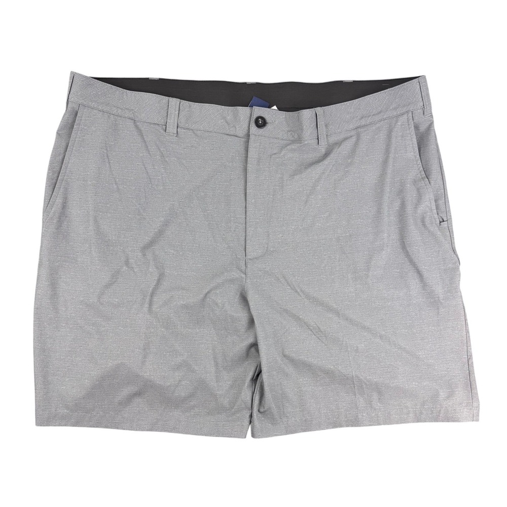 Reebok‎ Golf Shorts Mens 50x9 Gray Performance Stretch Flat Front DXGF21401